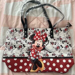 Disney Minnie mouse tote bag NWT